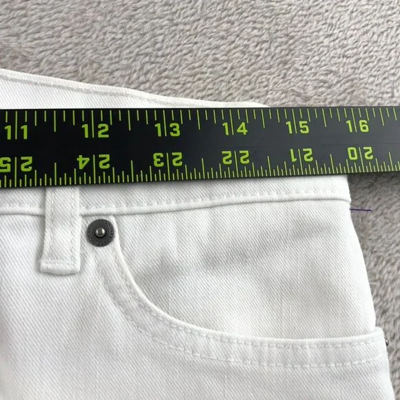 Lauren Ralph Lauren Womens Jeans Size 8 Classic Straight Casual White Denim - Picture 4 of 16
